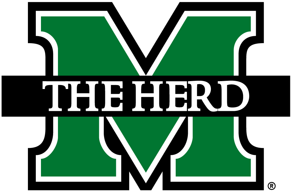 Marshall Thundering Herd 2001-Pres Alternate Logo v3 diy DTF decal sticker